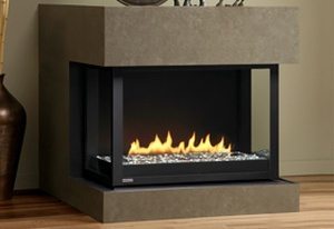 Montigo Gas Fireplace HL Series Traditional Flush Face