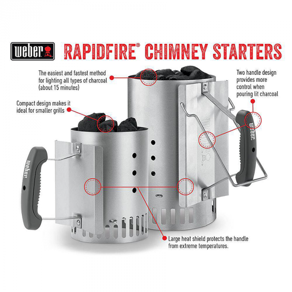 RapidFire Chimney Starter - Compact