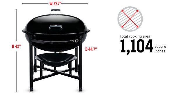 Ranch Kettle Charcoal Grill 37"